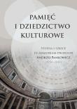 Pamięć i dziedzictwo kulturowe. Autor: Plichta Paweł. Dadada.pl Okładka książki Pamięć i dziedzictwo kulturowe