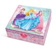 Opakowanie Pamiętnik z akcesoriami w pudełku z półkami Księżniczki
