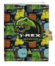 Opakowanie Pamiętnik z kłódką 13x18 Dinozaur T-REX 60K gładki
