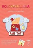 Pan Toti 4 Kolorozadanka. Czas. Autor: Sorn Gara. Dadada.pl Okładka książki Pan Toti 4 Kolorozadanka. Czas