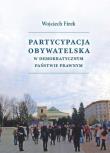 Okładka książki Partycypacja obywatelska w demokratycznym państwie