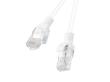 Patchcord U/UTP Lanberg PCU6-10CC-1000-W (RJ45 - RJ45 ; 10m; UTP; kat. 6; kolor biały). Autor: Irena Brignull. Dadada.pl Okładka książki Patchcord U/UTP Lanberg PCU6-10CC-1000-W (RJ45 - RJ45 ; 10m; UTP; kat. 6; kolor biały)