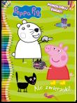Okładka książki Peppa Pig. Pokoloruj świat cz.4