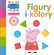Okładka książki Peppa Pig. Uczę się z Peppą cz.1 Figury i kolory