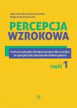 Percepcja wzrokowa. Autor: Agnieszka Borowska-Kociemba, Małgorzata Krukowska. Dadada.pl Okładka książki Percepcja wzrokowa