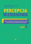 Percepcja wzrokowa. Autor: Agnieszka Borowska-Kociemba, Małgorzata Krukowska. Dadada.pl Okładka książki Percepcja wzrokowa
