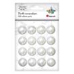Opakowanie Perełki samoprzylepne 20mm perłowe 16szt