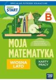 Pewny start. Moja matematyka Wiosna lato KP poz.B. Autor: Kowalska Bożena, Krasnodębska Joanna, Agnieszka Mokrzycka. Dadada.pl Okładka książki Pewny start. Moja matematyka Wiosna lato KP poz.B