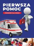 Pierwsza pomoc. Autor: Paulina Kopyra, Paulina Kyzioł. Dadada.pl Okładka książki Pierwsza pomoc