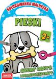 Okładka książki Pieski. Kolorowanka maluszka