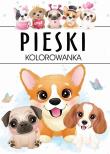 Okładka książki Pieski kolorowanka
