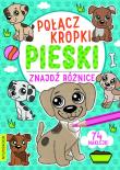 Okładka książki Pieski. Połącz kropki, znajdź różnicę