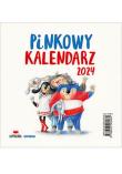 Pinkowy kalendarz 2024. Autor: Urszula Młodnicka, Agnieszka Waligóra. Dadada.pl Okładka książki Pinkowy kalendarz 2024