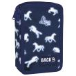 Opakowanie Piórnik 2-komorowy z wyposażeniem BACKUP 5 model DW14 konie