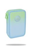 Opakowanie Piórnik 2-komorowy z wyposażeniem Coolpack Jumper 2 gradient mojito