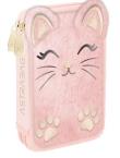 Opakowanie Piórnik 3-komorowy z wyposażeniem Jumbo Astrabag Fluffy Kitty