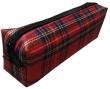 Opakowanie Piórnik szkolny NS08 kratka czerwona