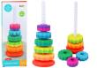 Opakowanie Piramida obrotowa wieża tęczowa 36cm 6el