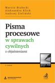 Okładka książki Pisma procesowe w sprawach cywilnych z.. w.6