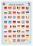 Opakowanie Plakat edukacyjny - Kraje Europy A3