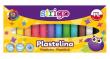 Opakowanie Plastelina 12 kolorów STRIGO