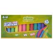 Opakowanie Plastelina fluo + brokat 12 kolorów CRICCO