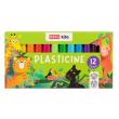 Opakowanie Plastelina szkolna 12 kolorów EASY