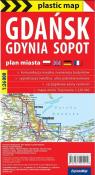 Okładka książki Plastic map Gdańsk Gdynia Sopot 1:26 000 w.2023
