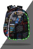 Opakowanie Plecak 2-komorowy Coolpack Jimmy LED big city
