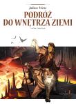 Podróż do wnętrza ziemi. Autor: Curd Ridel, Frédéric Garcia. Dadada.pl Okładka książki Podróż do wnętrza ziemi