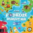 Podróże malucha. Poznajemy kontynenty. Autor: Sylwia Kajdana. Dadada.pl Okładka książki Podróże malucha. Poznajemy kontynenty