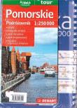 Okładka książki Podróżownik Pomorskie 1:250 000 + atlas sam PL