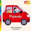 Pojazdy. Akademia mądrego dziecka. Moja książeczka z okienkami. Autor: Opracowanie zbiorowe. Dadada.pl Okładka książki Pojazdy. Akademia mądrego dziecka. Moja książeczka z okienkami
