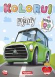 Okładka książki Pojazdy. Koloruj