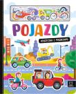 Pojazdy. Książeczka z magnesami. Autor: Michalec Bogusław. Dadada.pl Okładka książki Pojazdy. Książeczka z magnesami