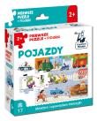 Okładka książki Pojazdy. Pierwsze puzzle + figurki. Kapitan Nauka