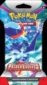 Pokémon TCG: Scarlet & Violet - Paldea Evolved - Sleeved Booster 1szt. mix. Wydawca: The Pokemon Company International (Y). Dadada.pl Opakowanie Pokémon TCG: Scarlet & Violet - Paldea Evolved - Sleeved Booster 1szt. mix