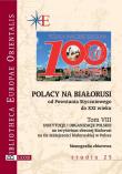 Opakowanie Polacy na Białorusi od Powstania Styczniowego do XXI wieku Tom VIII