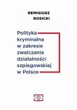Okładka książki Polityka kryminalna w zakresie zwalczania...