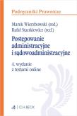 Postępowanie administracyjne i sądowoadministracyjne z testami online. Autor:   Praca zbiorowa. Dadada.pl Okładka książki Postępowanie administracyjne i sądowoadministracyjne z testami online