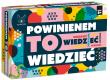Opakowanie Powinienem to wiedzieć