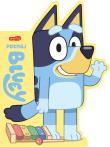 Poznaj Bluey. Bluey. Książeczki kartonowe. Autor: Opracowanie zbiorowe. Dadada.pl Okładka książki Poznaj Bluey. Bluey. Książeczki kartonowe