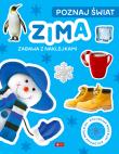 Okładka książki Poznaj świat. Zima. Zabawa z naklejkami