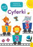 Okładka książki Poznaję i naklejam. Cyferki