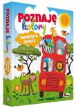 Poznaję kolory. Zwierzęta świata. Autor: Korolkiewicz Elżbieta. Dadada.pl Okładka książki Poznaję kolory. Zwierzęta świata
