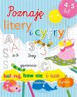 Okładka książki Poznaję litery i cyfry. Koloruj, baw się i ucz