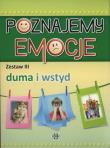 Poznajemy emocje III - duma i wstyd. Autor: Józef Częścik. Dadada.pl Okładka książki Poznajemy emocje III - duma i wstyd