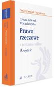 Prawo rzeczowe z testami online w.15. Autor: Edward Gniewek, Wojciech Szydło. Dadada.pl Okładka książki Prawo rzeczowe z testami online w.15