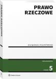 Prawo rzeczowe. Autor: Ignatowicz Jerzy, Stefaniuk Krzysztof. Dadada.pl Okładka książki Prawo rzeczowe