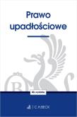 Prawo upadłościowe wyd. 40. Autor: Opracowanie zbiorowe. Dadada.pl Okładka książki Prawo upadłościowe wyd. 40